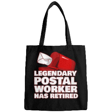 Discover Funny Post Office Retired Postal Worker Gift Idea Bags