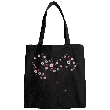 Discover Deer Antler Blossoms Flowers Floral Spring Bags