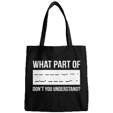 Discover Funny Morse Code Shortwave Ham Radio Gift Bags