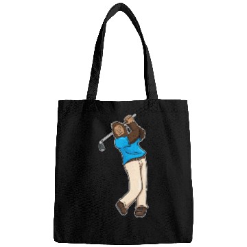 Discover Golf Golfer Bigfoot Sasquatch Gift Bags
