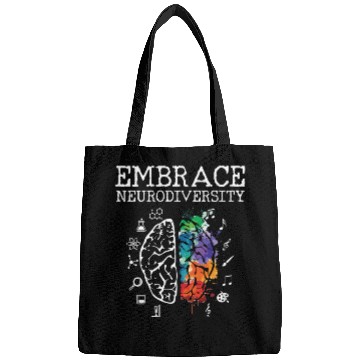Discover Embrace Neurodiversity - ASD ADHD Autism Awareness Bags