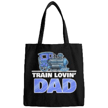 Discover Railroad Train Lovers Dad Father's Day Gift Bags