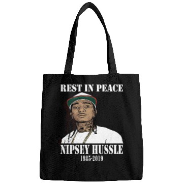 Discover Nipsey Hussle Rest in Peace Bags
