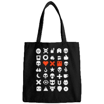 Discover love dead robot Bags