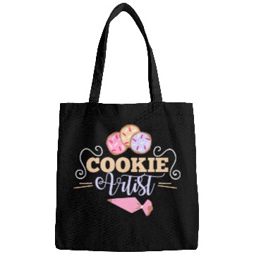 Discover Cookie Artist Illustration for Cookie Decorators Bags
