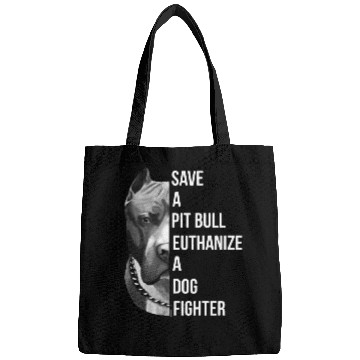 Discover save a pitbull euthanize a dog fighter pitbull Bags