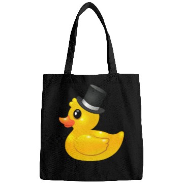 Discover Yellow rubber Duck with topper - Like a sir Bags