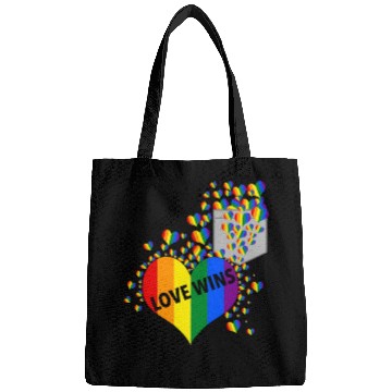 Discover Love Wins Pride LGBTQ Community Pride Month Bags