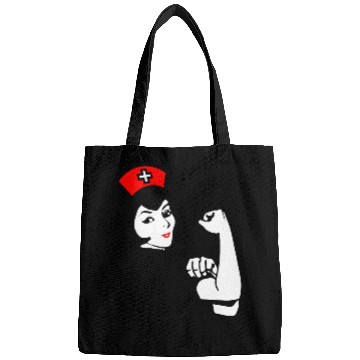 Discover Strong Woman Nurse Funny Gift Bags