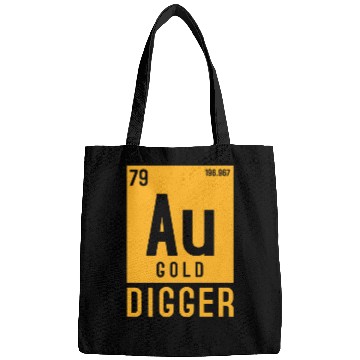 Discover Gold Au Periodic Table Elements Bags