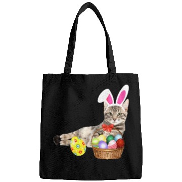 Discover easter Bags cat funny bunny ears eggs gift cat
