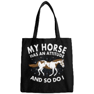 Discover Horse Horses Funny Gift Riding Gift Bags