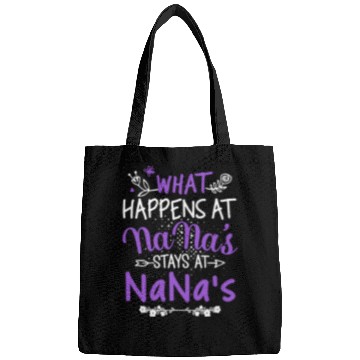Discover what happens at nana stays at nana grandma Bags