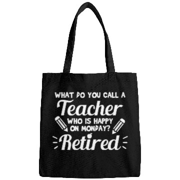 Discover Retired Teacher - Funny Retirement Gift Bags