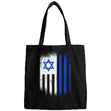 Discover Israel Flags Design / Jerusalem Haifa Tel-Aviv Bags