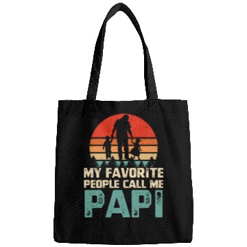 Discover My Favorite People Call Me Papi Father's Day Bags