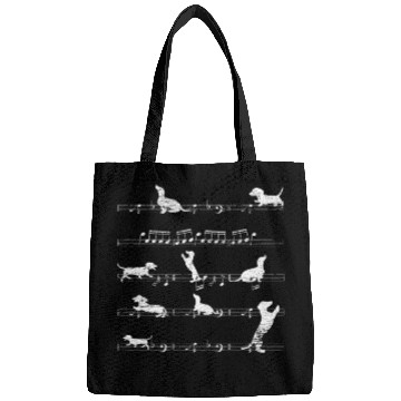 Discover Dachshund Music Bags