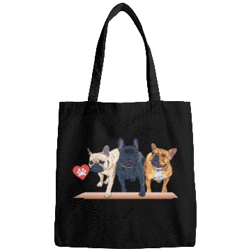 Discover French bulldog Bags