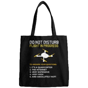Discover Do Not Disturb Flight In Progress Drone Hobby Rc Bags