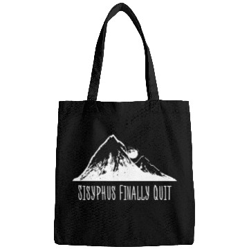 Discover Sisyphus Finally Quit Bags Philosophy Geek Educat