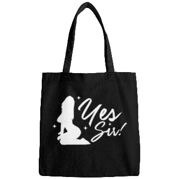 Discover Yes Sir BDSM DDLG Naughty Submissive Kinky sx Bags