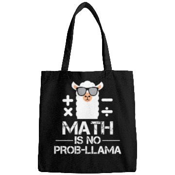 Discover Math is no prob-llama Back to school Llama Bags