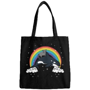 Discover Raccoon Trash Panda Funny Orca Killer Whale Gift Bags