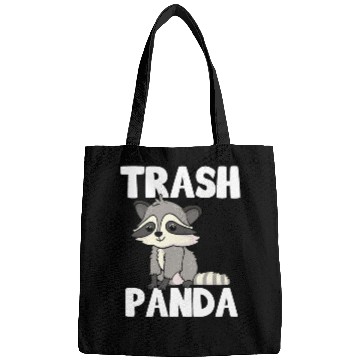 Discover Raccoon Trash Panda Funny Cute Quote Animal Gift Bags