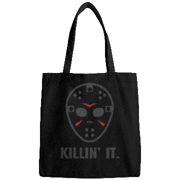 Discover Killin It Friday 13TH Halloween Jason Mask Bags