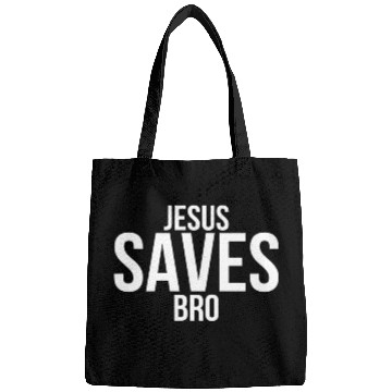 Discover Jesus Saves Bro Bags