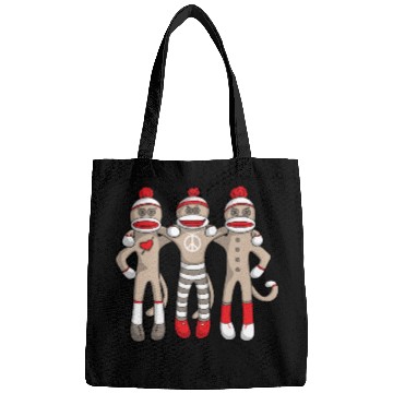 Discover Sock Monkey Buddies Bags