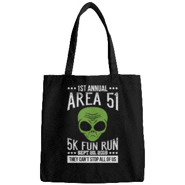 Discover Area 51 Alien Fun run Bags