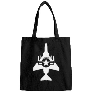 Discover F-4 Phantom II Military Fighter Jet Airplane Bags