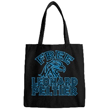 Discover FREE LEONARD PELTIER eagle natives YStone Bags