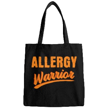 Discover Allergy hayfever fighter Funny saying Bags