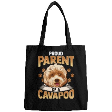 Discover Cavapoo Dog Cavoodle Dogs Poodle Cute Puppy Gift Bags
