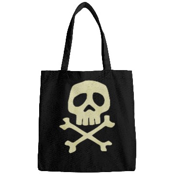 Discover Misfits Style Captain Harlock Skull Crossbones Bags