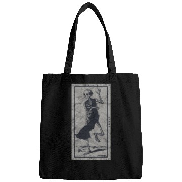 Discover Occult The Death Tarot Card La Mort XIII Vintage Bags