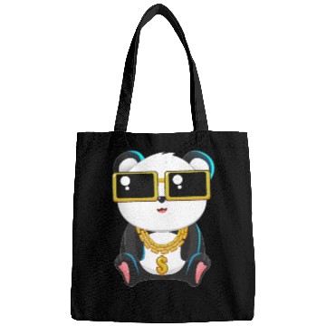 Discover Panda Bear Gangster Chibi Anime Gangsta Lover Bags