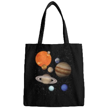 Discover realistic Solar System planet Outer Space Explorer Bags