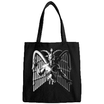 Discover Dark Goat Baphomet - Satanic Lucifer Beelzebub Bags