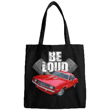 Discover be loud camaro Bags