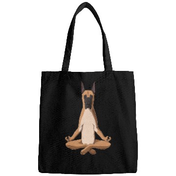 Discover Yoga Great Dane Dog Bags