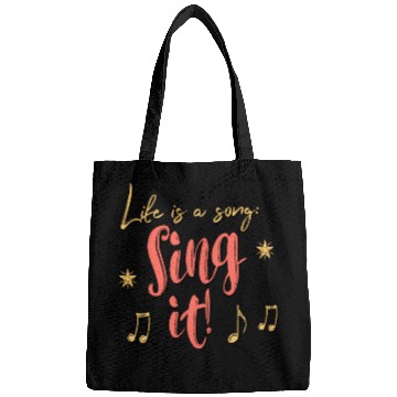 Discover Life is a song. Sing it! Bags