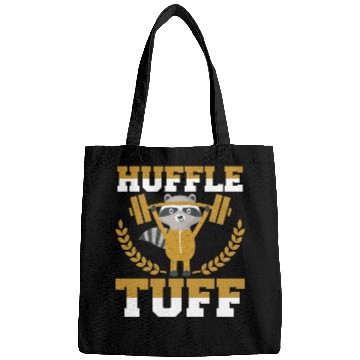 Discover Huffle Tuff Funny Weightlifting Gym Memes Bags