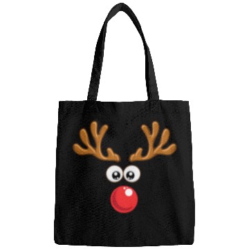Discover Christmas Rudolph reindeer winter nature gift Bags