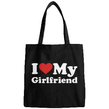 Discover I love my girlfriend Bags