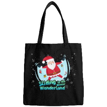 Discover Christmas Santa Claus Winter Cold Sliding Xmas Bags