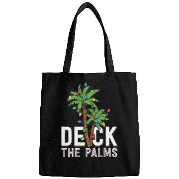 Discover Deck The Palm Tree Lights Tropical Hawaii Family Bags