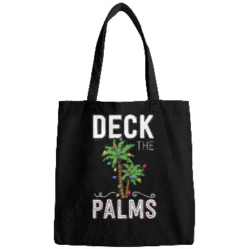 Discover Deck The Palms Tropical Hawaii Christmas Palm Bags